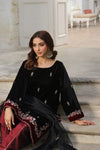 Black Velvet & Maroon Tulip Shalwar